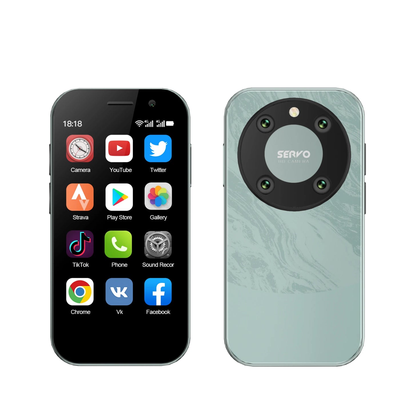 SERVO KING 9000 Mini Smartphone 4G
