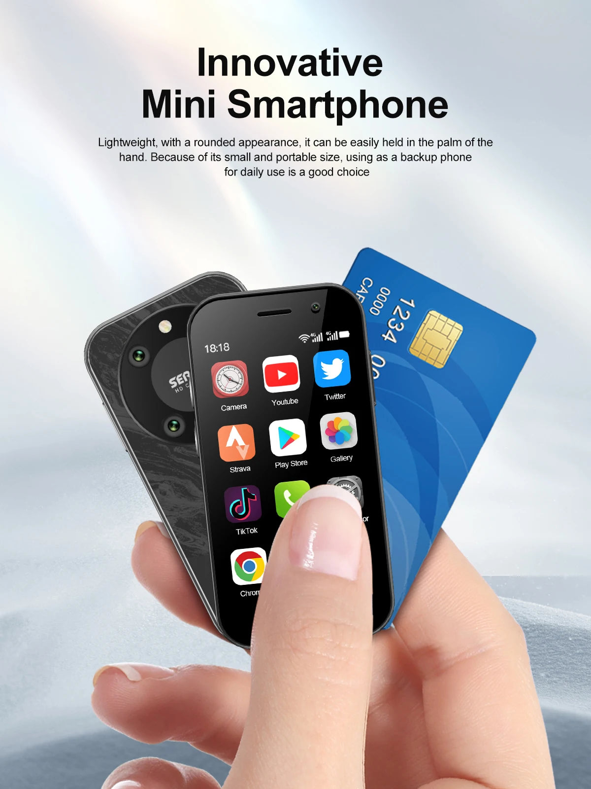 SERVO KING 9000 Mini Smartphone 4G