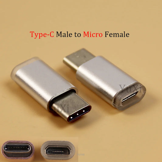 Adaptateur Type-C male  - Micro USB female