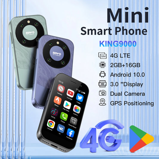 SERVO KING 9000 Mini Smartphone 4G