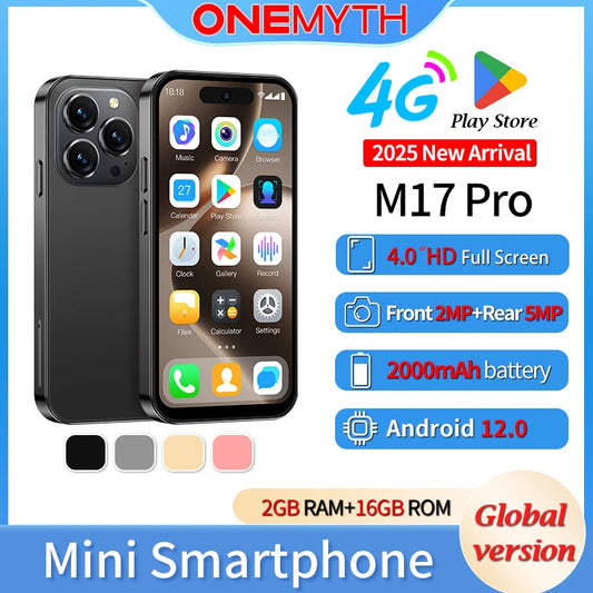 ONEMYTH M17 Pro Mini Smartphone 4G